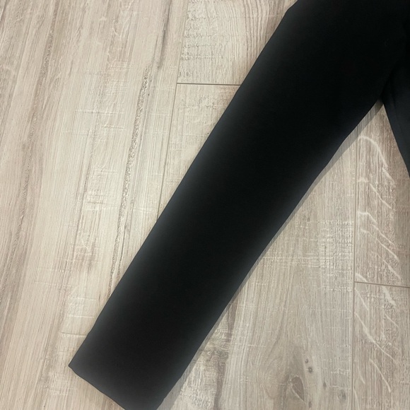 NWT SAS “Jade” black leather  dress 8 - Picture 5 of 16